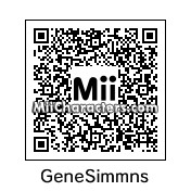 QR Code for Gene Simmons by Roxii