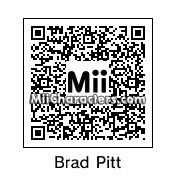 QR Code for Brad Pitt by Ajay