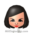 Selena Gomez Mii Image by Biohazard3DS