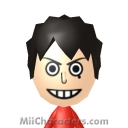 Monkey D. Luffy Mii Image by DE7