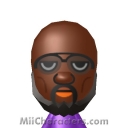 Isaac Hayes Mii Image by Davey