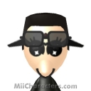 Black Spy Mii Image by Woodstock