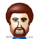 Bob Ross Mii Image by Slein